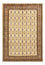 Turkaman-tæppe - 213 x 146 cm - lys beige