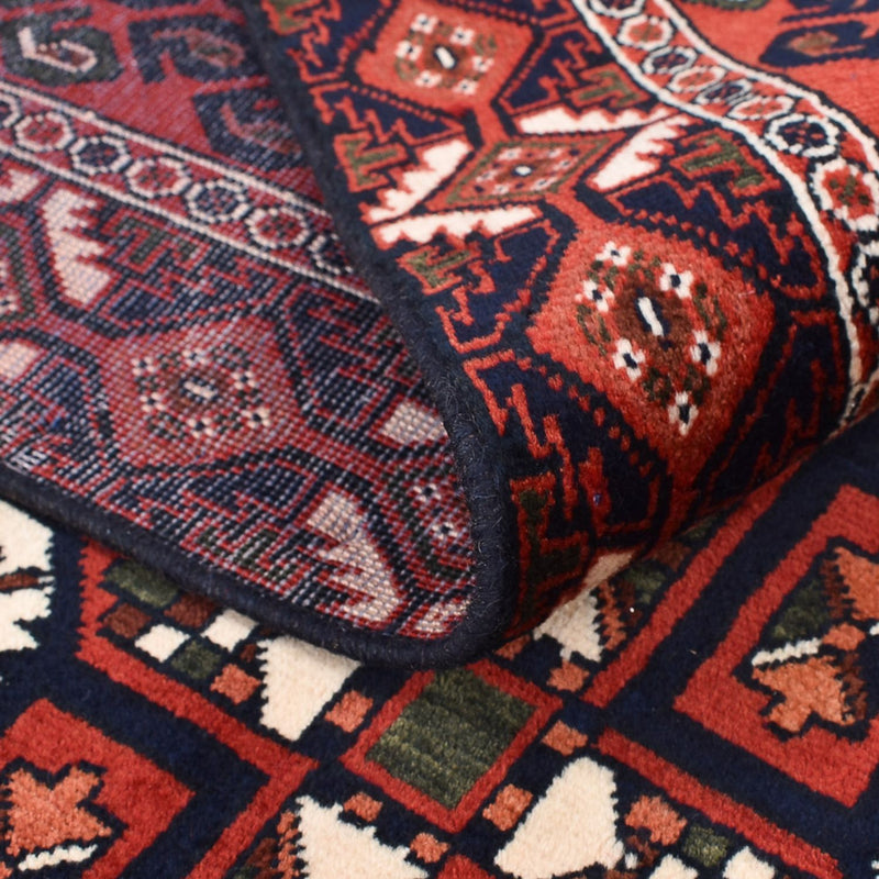 Persisk tæppe - Nomadisk - 174 x 126 cm - rust