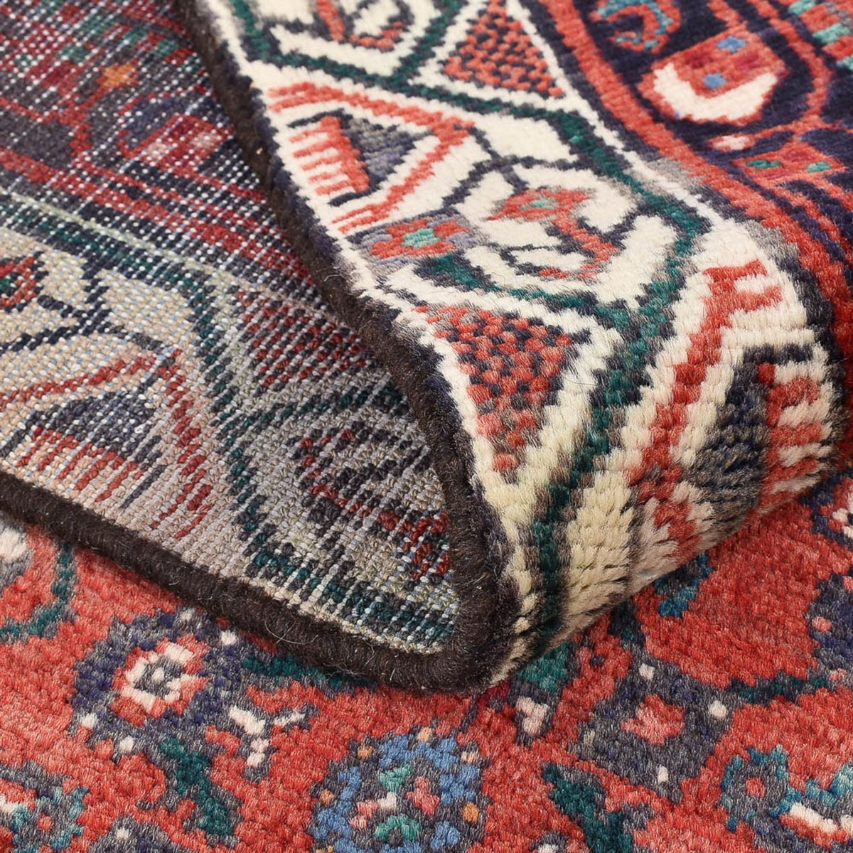 Persisk tæppe - Nomadisk - 169 x 120 cm - lysrød