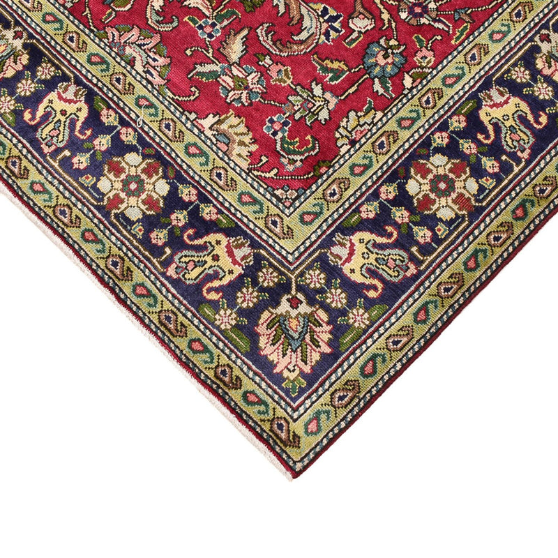 Persisk tæppe - Tabriz - 198 x 142 cm - rød