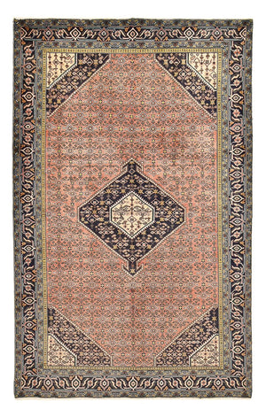 Persisk tæppe - Nomadisk - 300 x 195 cm - lysrød