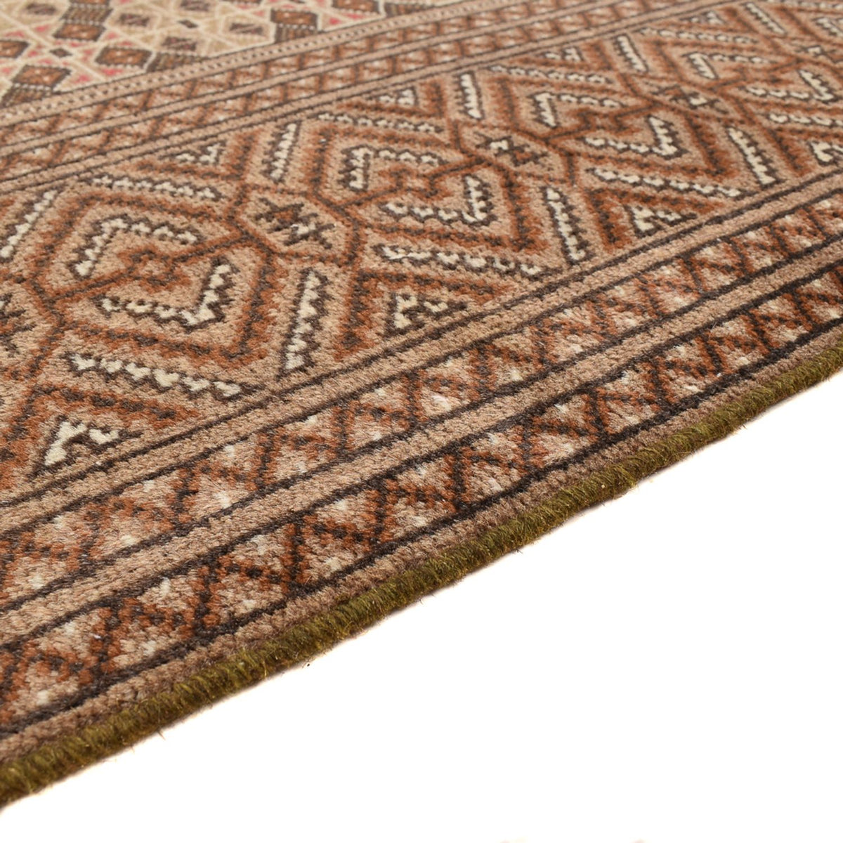 Turkaman-tæppe - 290 x 200 cm - beige