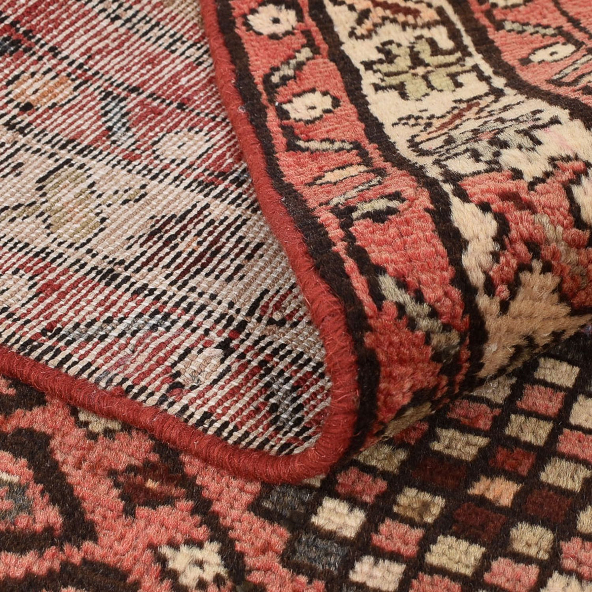 Løber Persisk tæppe - Nomadisk - 318 x 109 cm - terrakotta