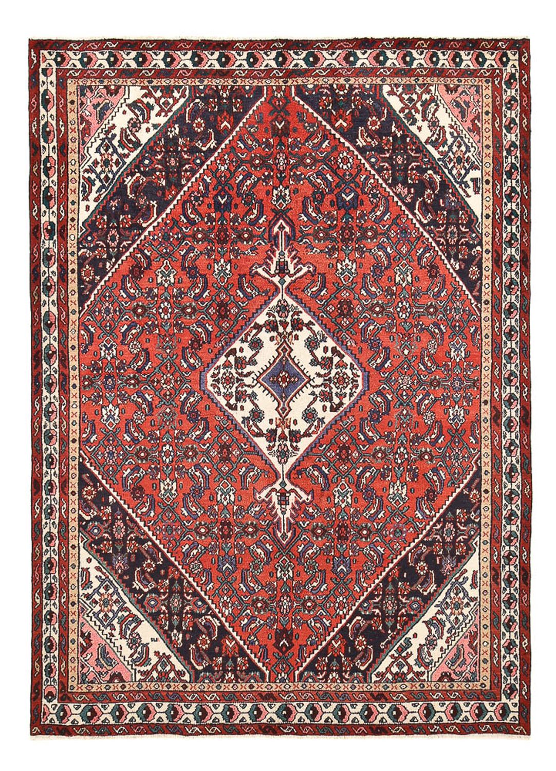 Persisk tæppe - Nomadisk - 293 x 207 cm - rød