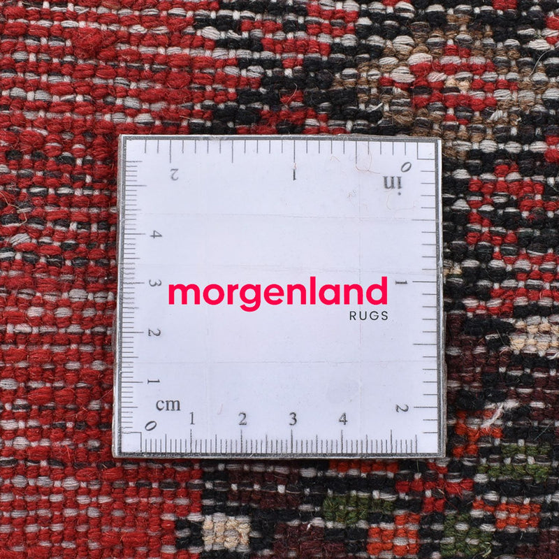 Persisk tæppe - Bijar - 136 x 96 cm - lysrød