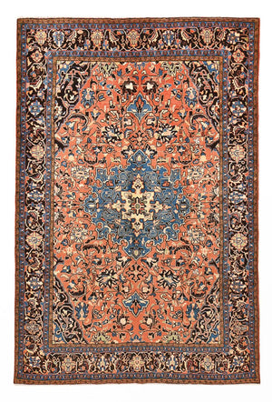 Persisk tæppe - Classic - 324 x 216 cm - lysrød