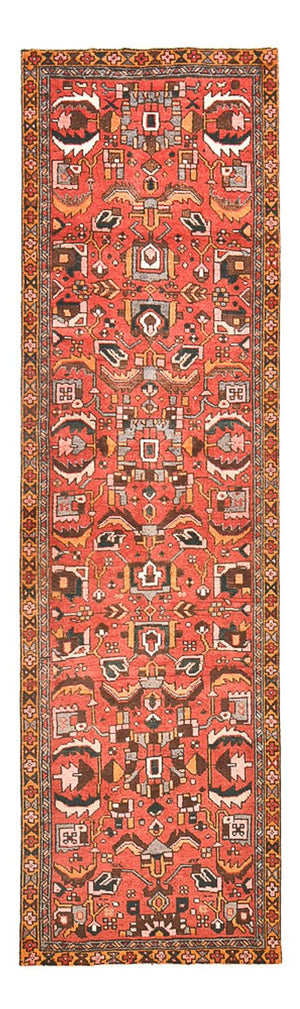 Løber Persisk tæppe - Nomadisk - 322 x 92 cm - terrakotta