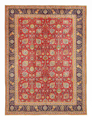 Persisk tæppe - Tabriz - 345 x 256 cm - rød