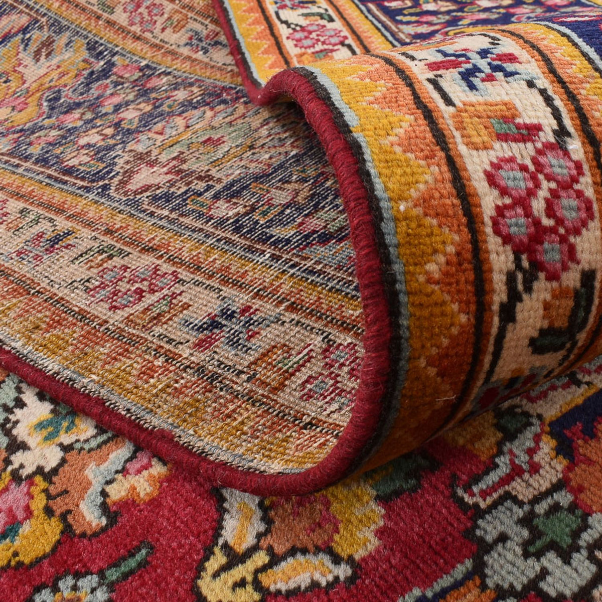 Persisk tæppe - Tabriz - 345 x 256 cm - rød