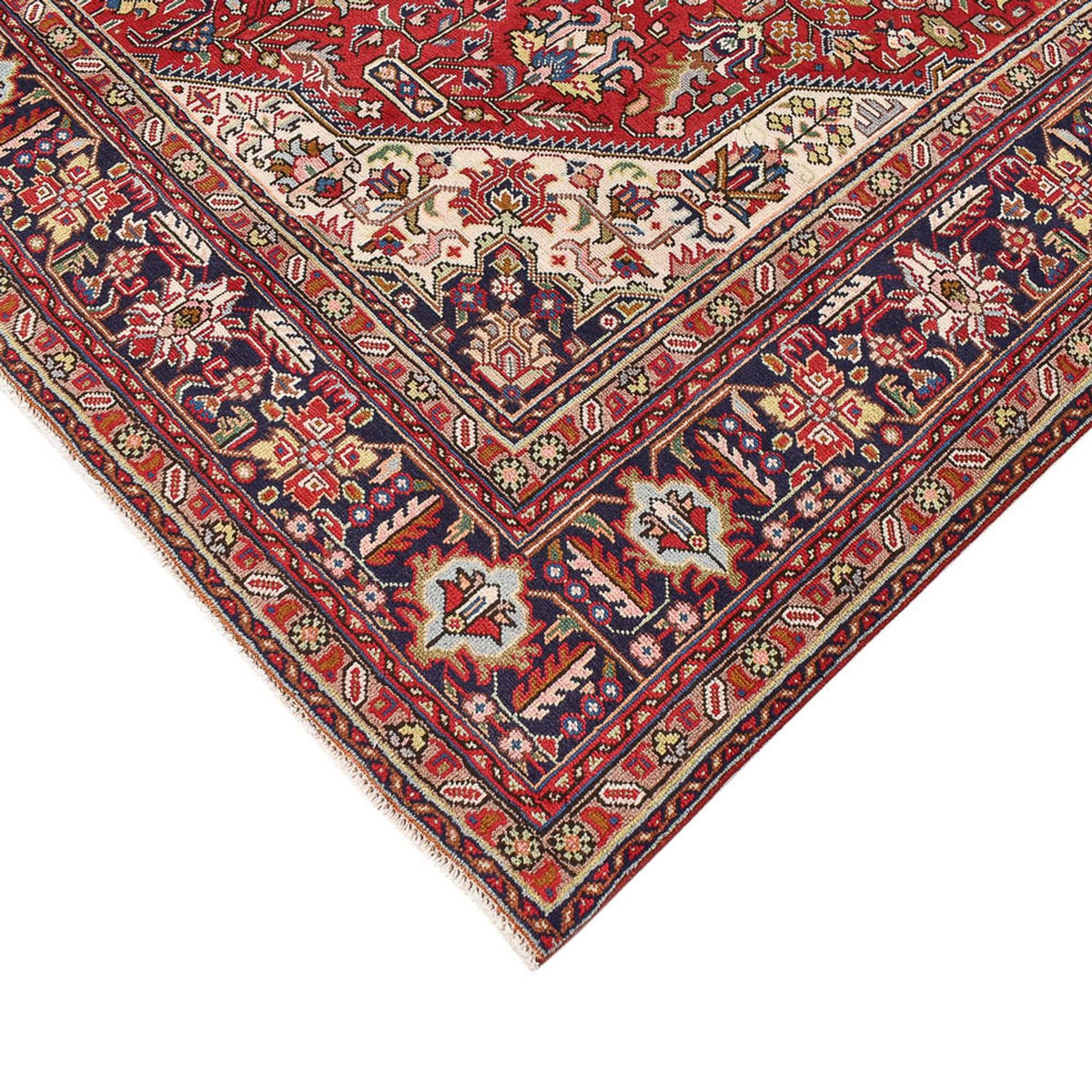 Persisk tæppe - Tabriz - 340 x 245 cm - rød