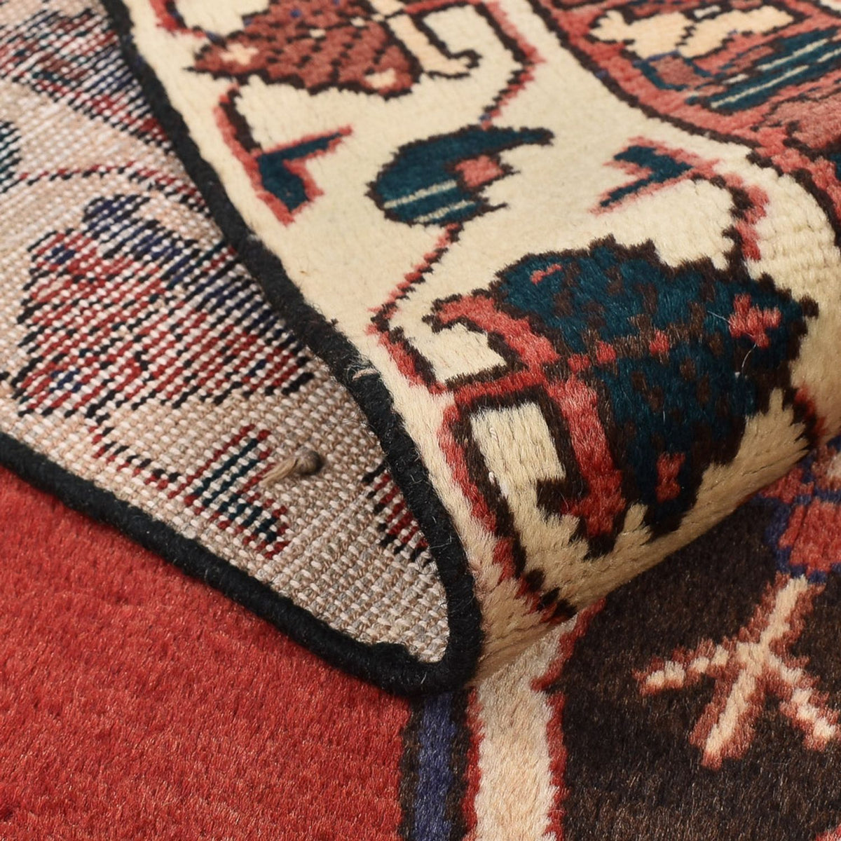 Persisk tæppe - Nomadisk - 193 x 121 cm - flerfarvet