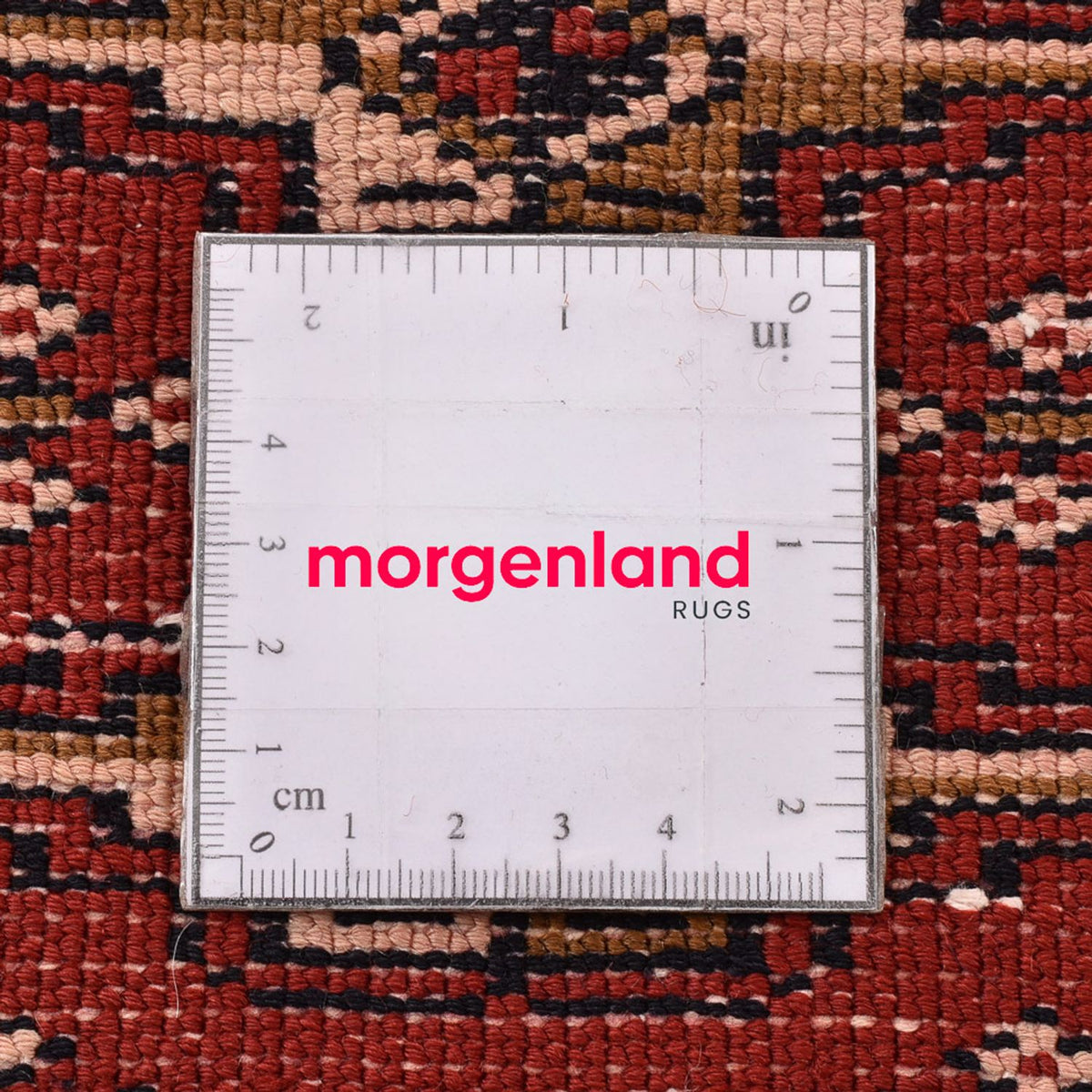 Turkaman-tæppe - 133 x 95 cm - rød