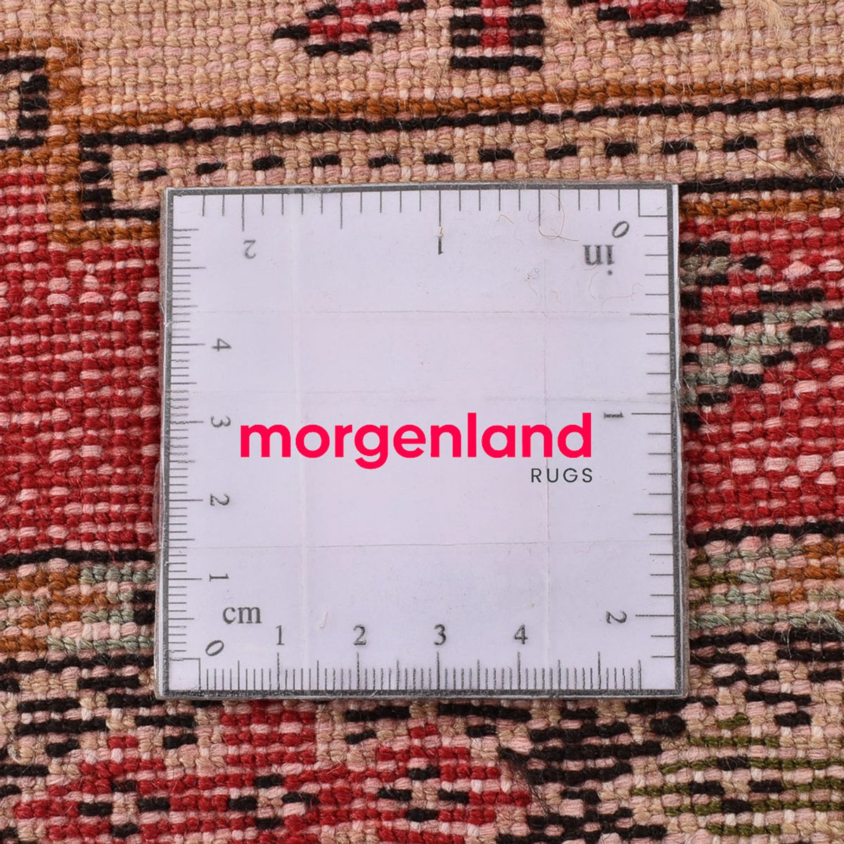 Løber Turkaman-tæppe - 283 x 85 cm - rød