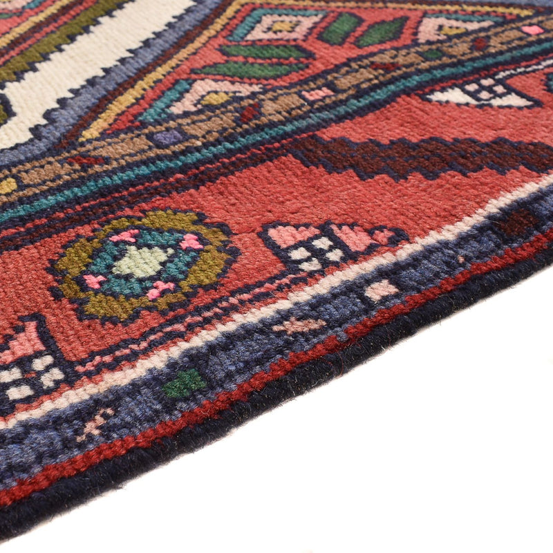 Løber Persisk tæppe - Nomadisk - 288 x 75 cm - mørkerød