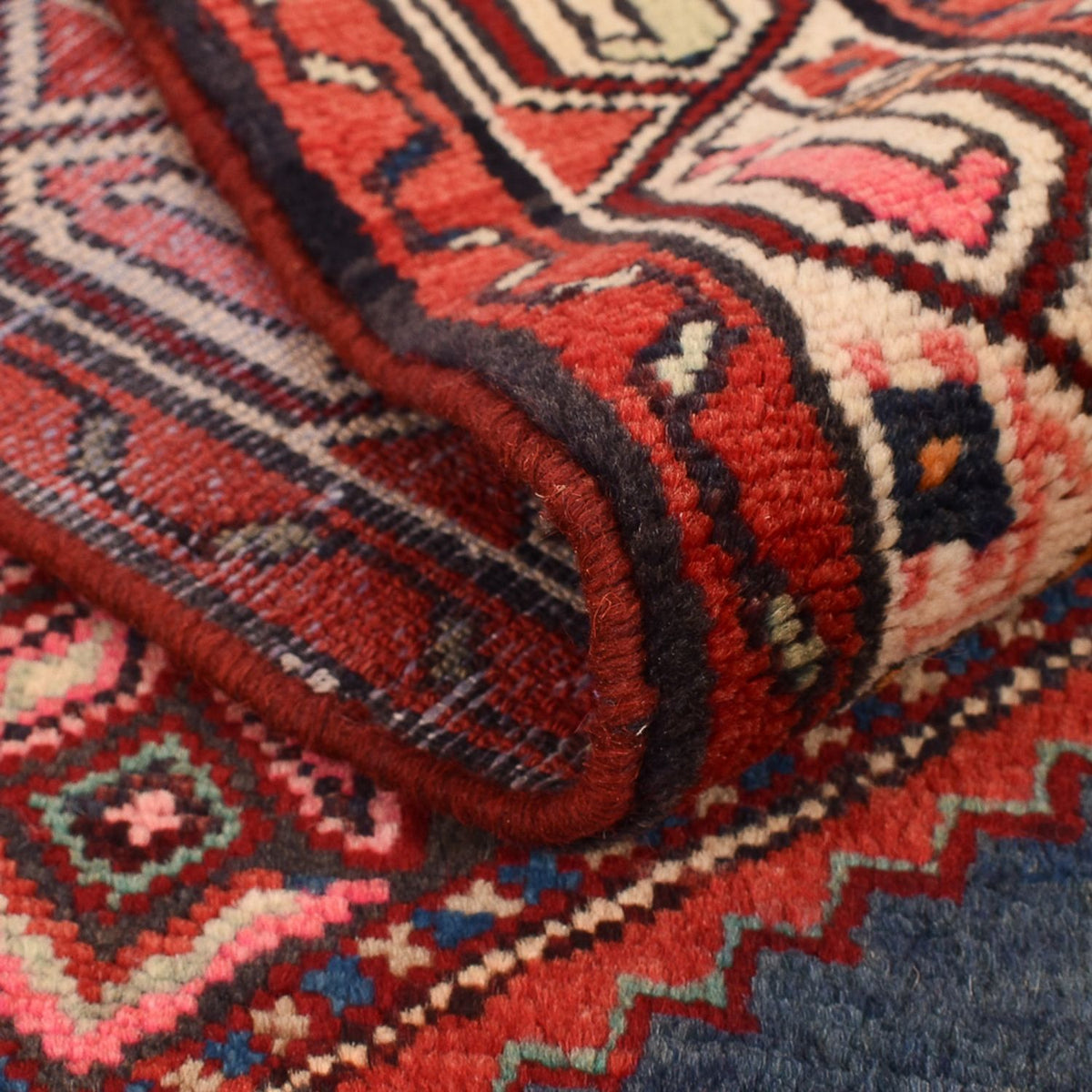 Løber Persisk tæppe - Nomadisk - 336 x 83 cm - rust