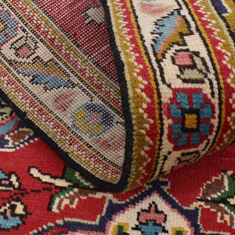 Løber Persisk tæppe - Tabriz - 343 x 80 cm - rød