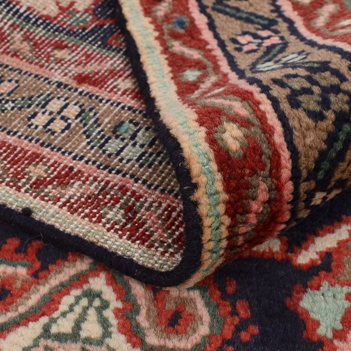 Løber Persisk tæppe - Nomadisk - 382 x 85 cm - flerfarvet