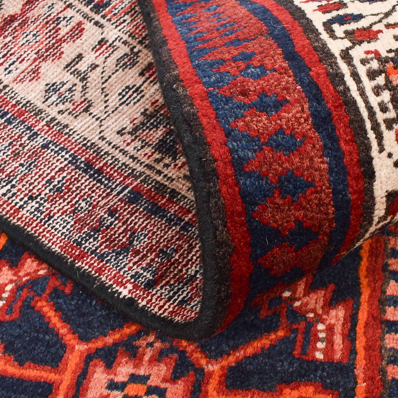 Løber Persisk tæppe - Tabriz - 460 x 98 cm - rust