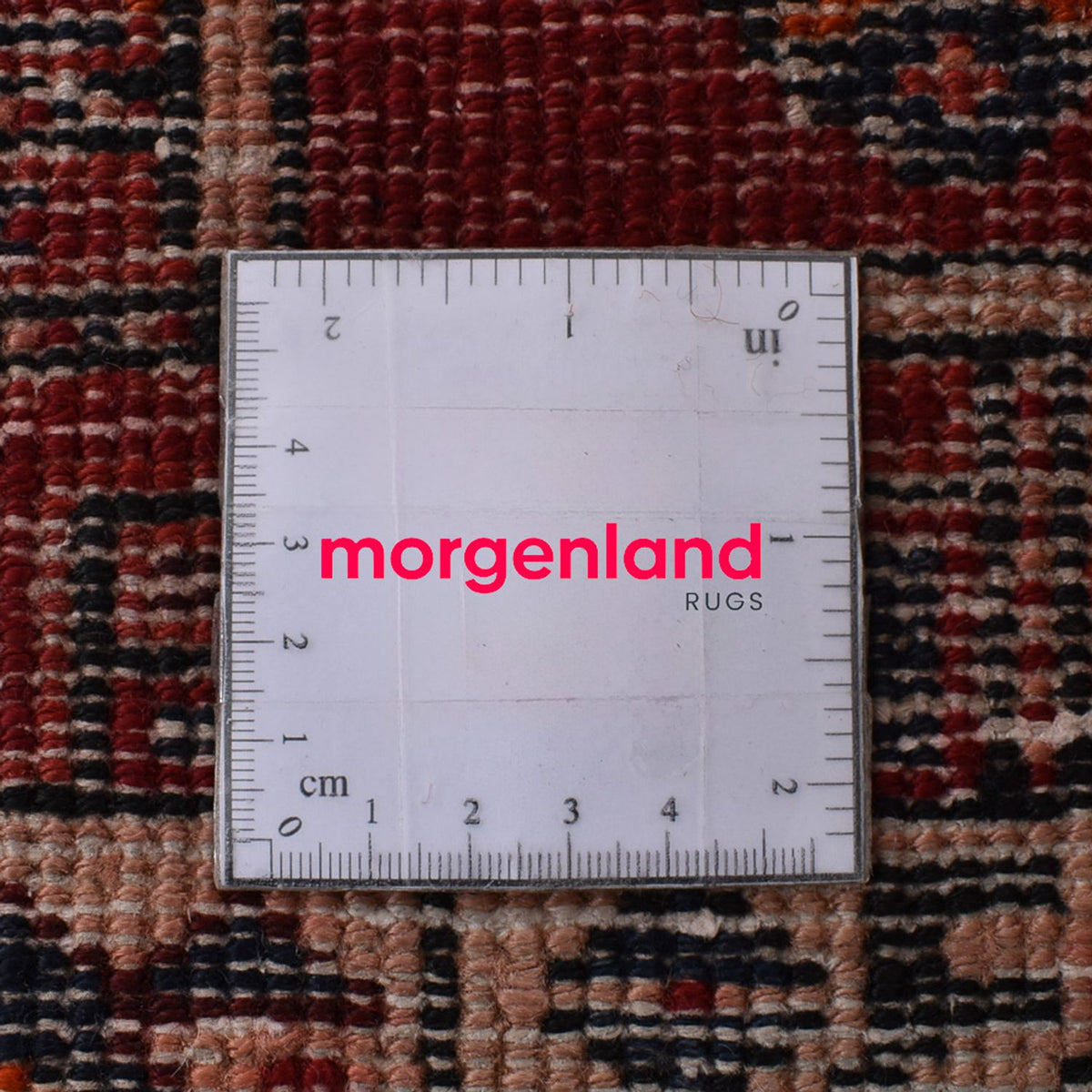 Løber Persisk tæppe - Tabriz - 460 x 98 cm - rust