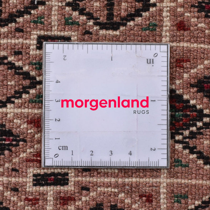 Løber Turkaman-tæppe - 193 x 83 cm - lysrød