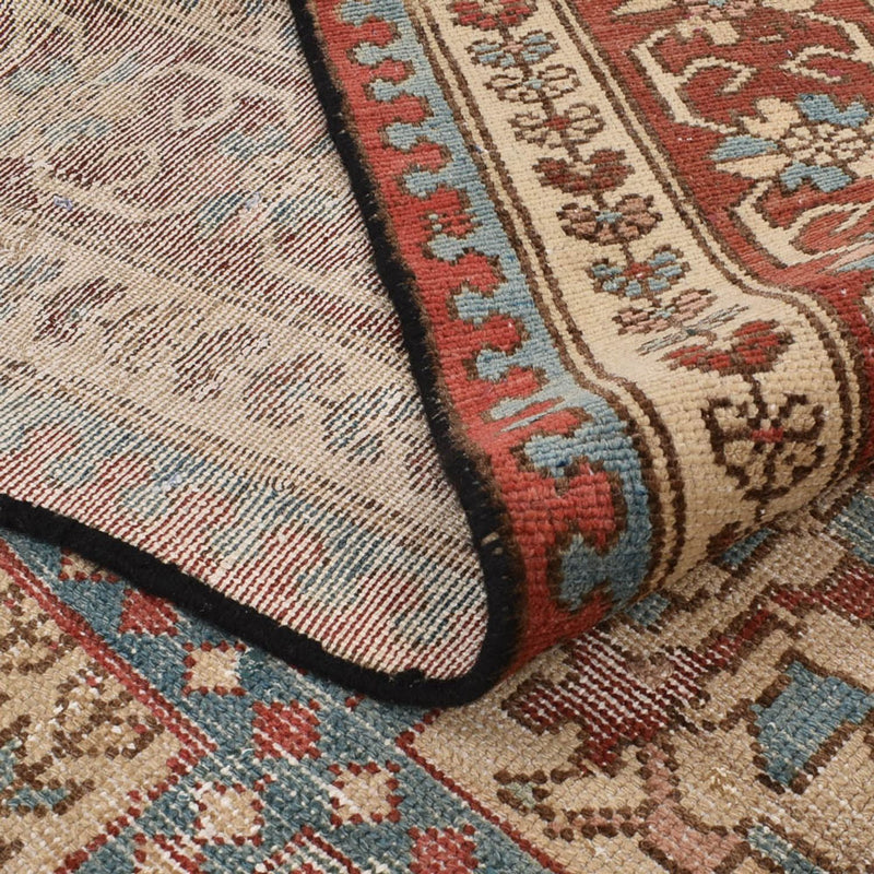 Vintage tæppe - 292 x 197 cm - mørk beige