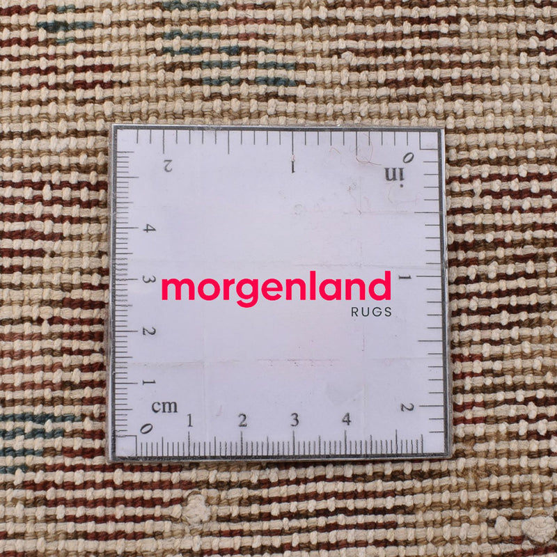 Vintage tæppe - 292 x 197 cm - mørk beige