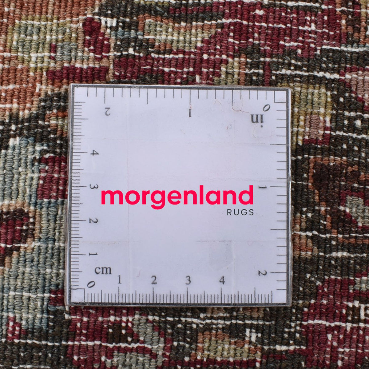 Vintage tæppe - 380 x 258 cm - brun