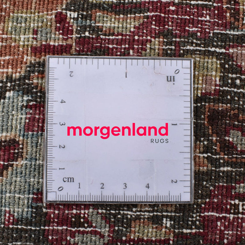 Vintage tæppe - 380 x 258 cm - brun