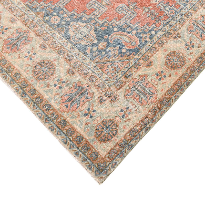 Vintage tæppe - 348 x 241 cm - rød