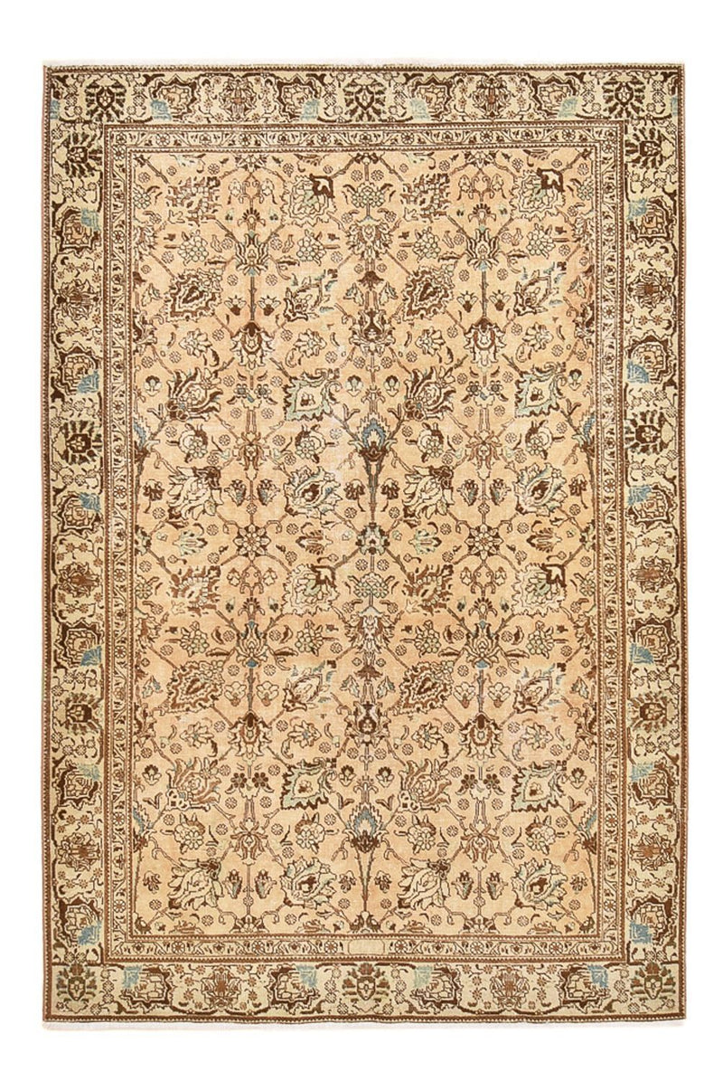 Vintage tæppe - 275 x 180 cm - lys beige