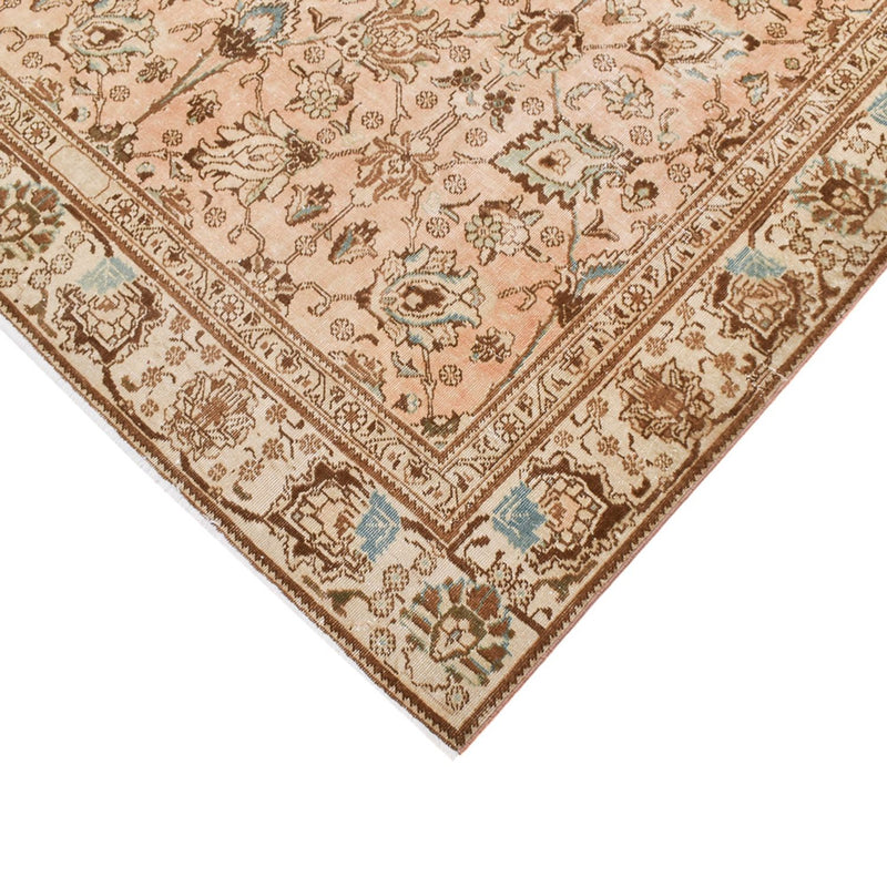 Vintage tæppe - 275 x 180 cm - lys beige