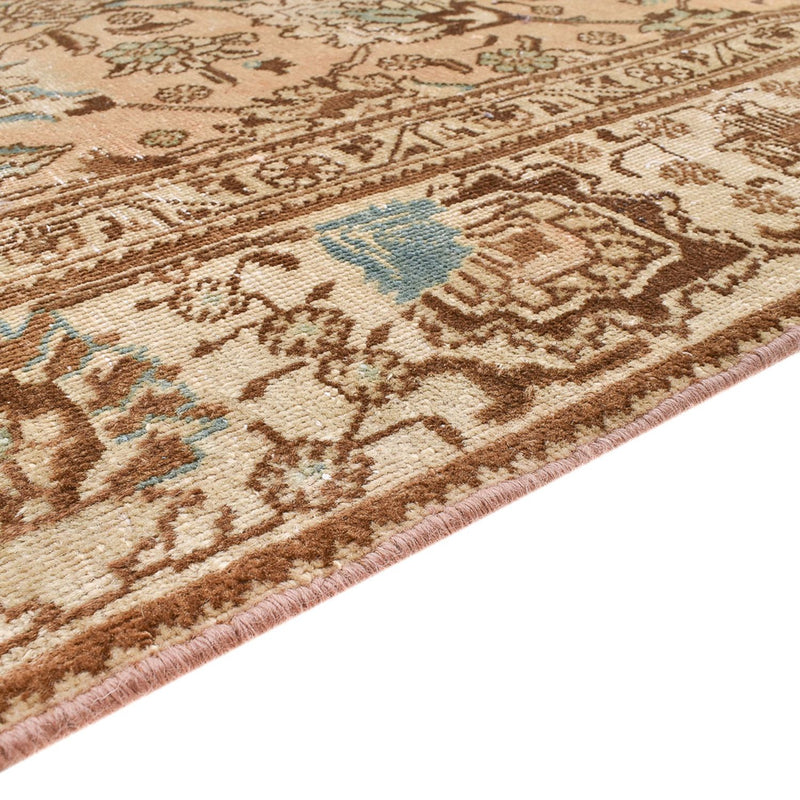 Vintage tæppe - 275 x 180 cm - lys beige