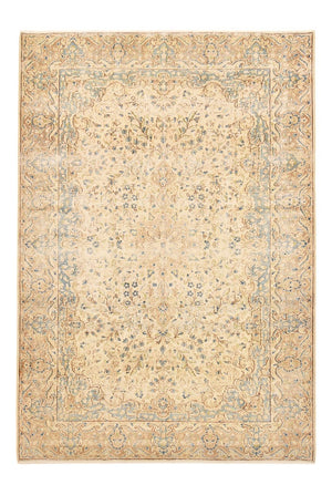 Vintage tæppe - 300 x 205 cm - lys beige