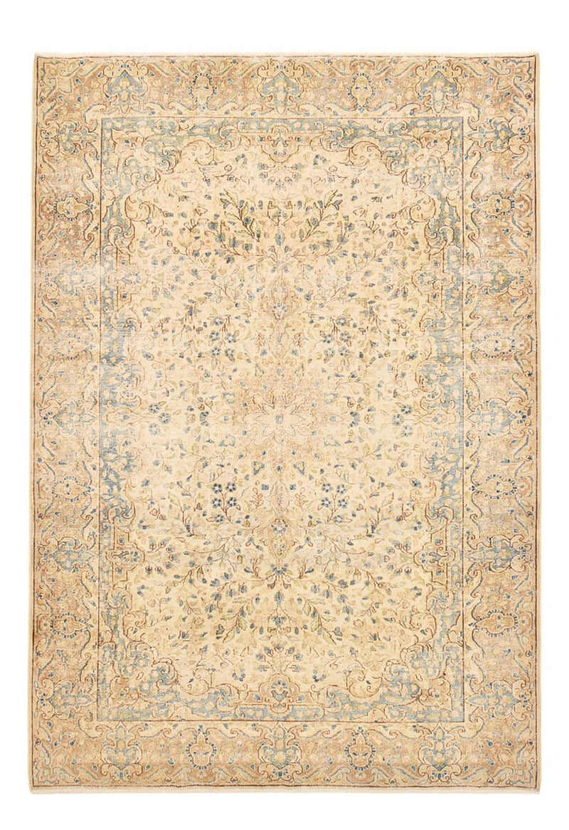 Vintage tæppe - 300 x 205 cm - lys beige