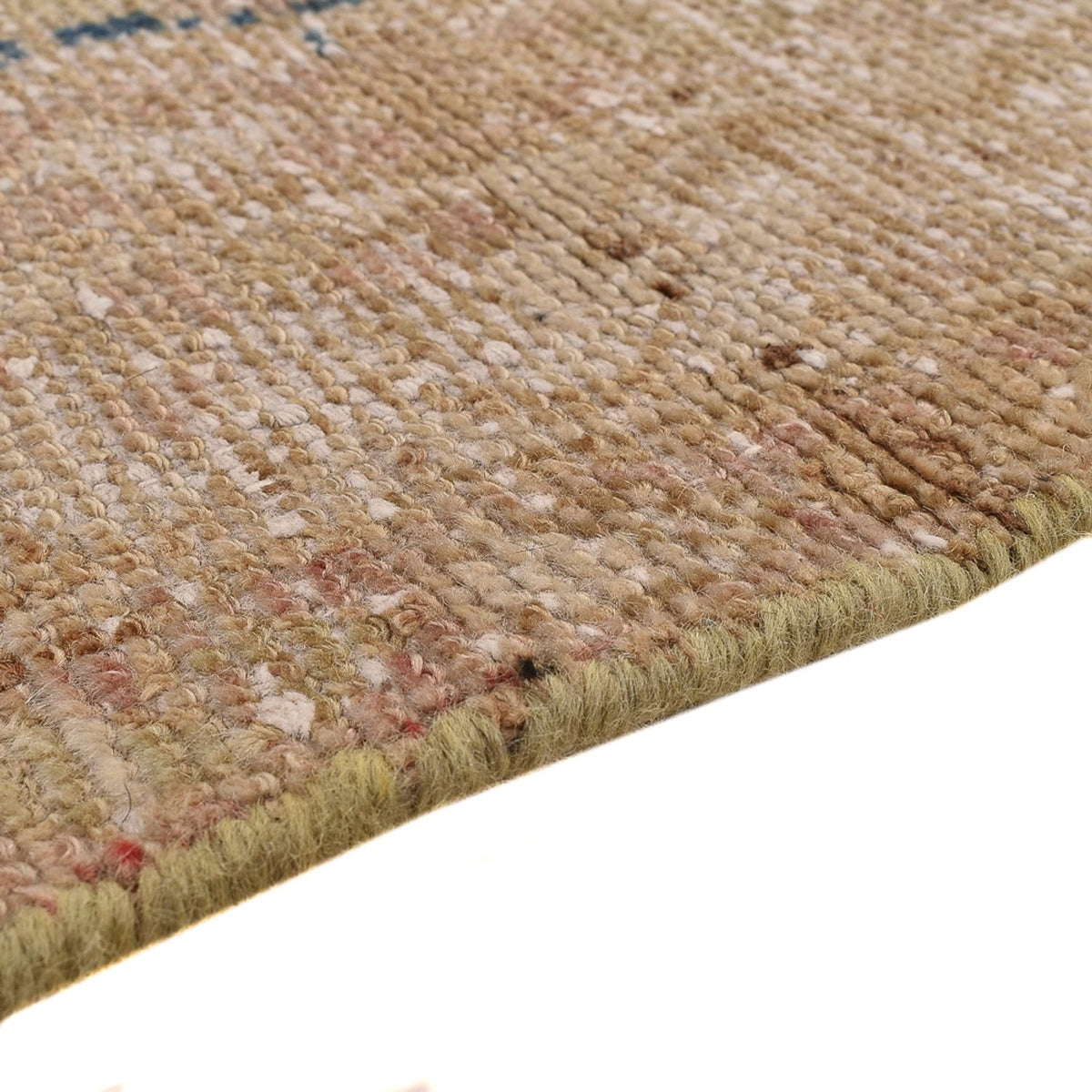 Vintage tæppe - 148 x 108 cm - blå