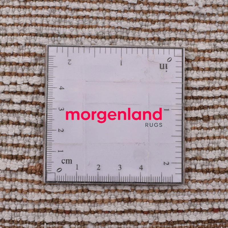 Vintage tæppe - 152 x 103 cm - mørk beige