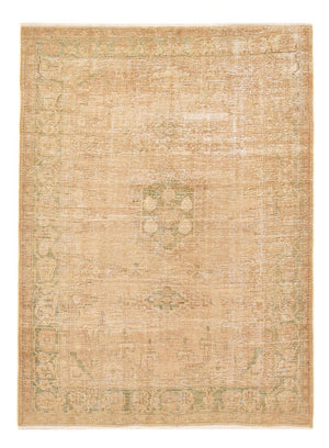 Vintage tæppe - 206 x 145 cm - mørk beige