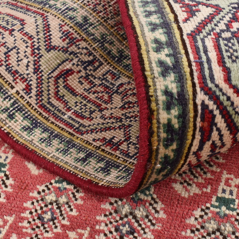 Løber Persisk tæppe - Tabriz - 340 x 83 cm - rød