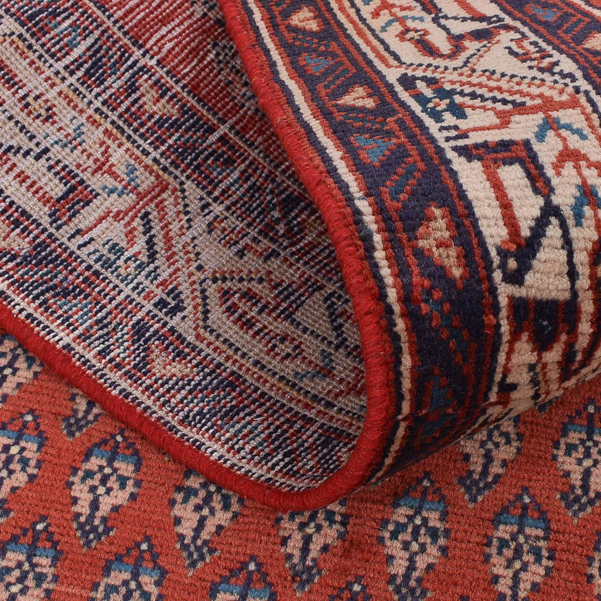 Løber Persisk tæppe - Mir - 462 x 77 cm - rust