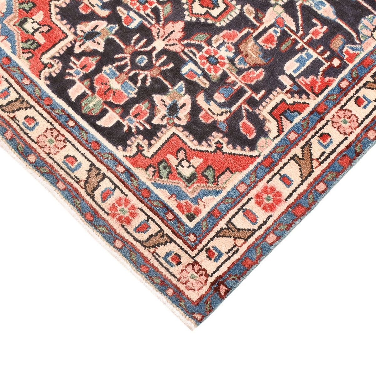 Persisk tæppe - Nomadisk - 96 x 65 cm - mørkeblå