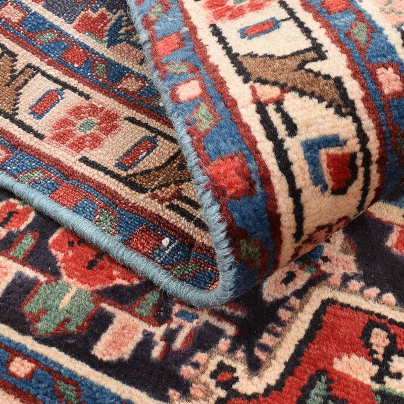 Persisk tæppe - Nomadisk - 96 x 65 cm - mørkeblå