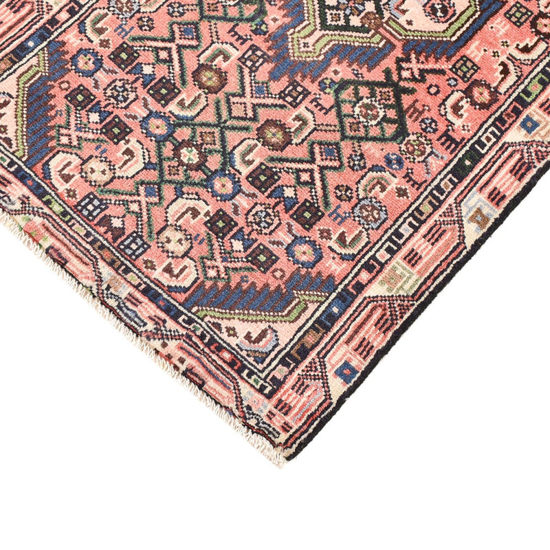 Persisk tæppe - Nomadisk - 93 x 53 cm - lysrød