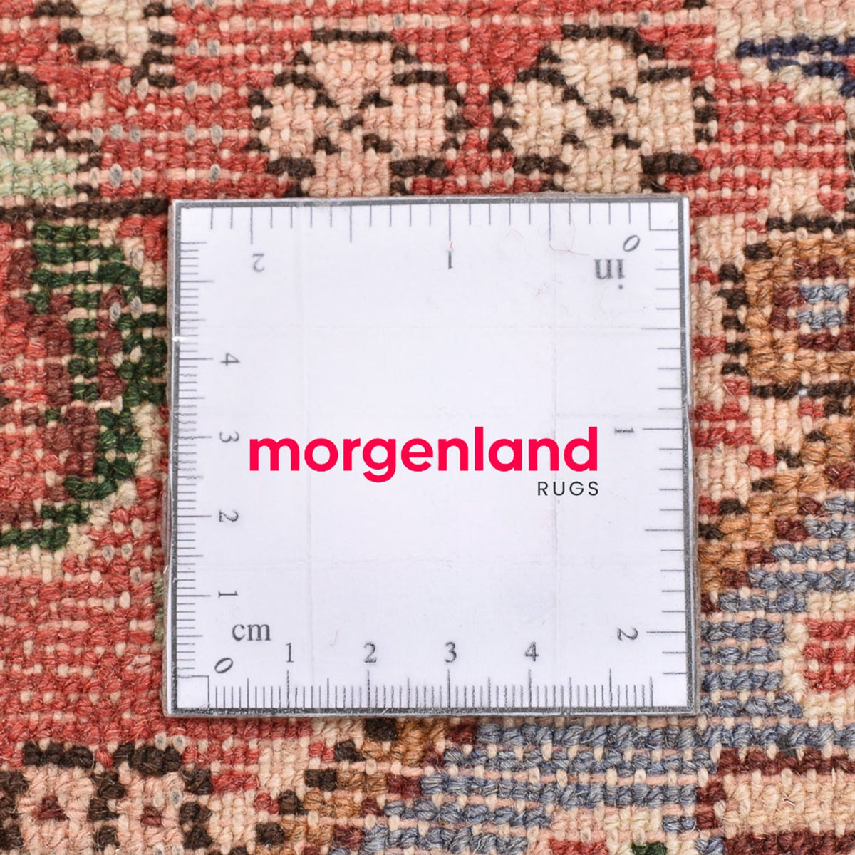 Persisk tæppe - Nomadisk - 75 x 57 cm - rød