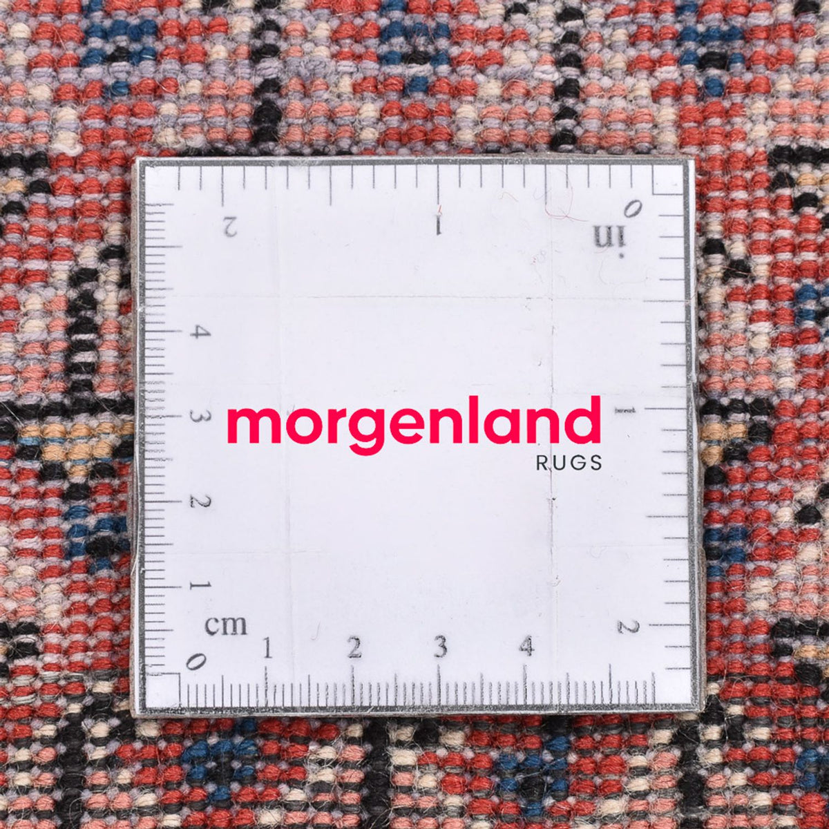 Persisk tæppe - Nomadisk - 70 x 60 cm - rød