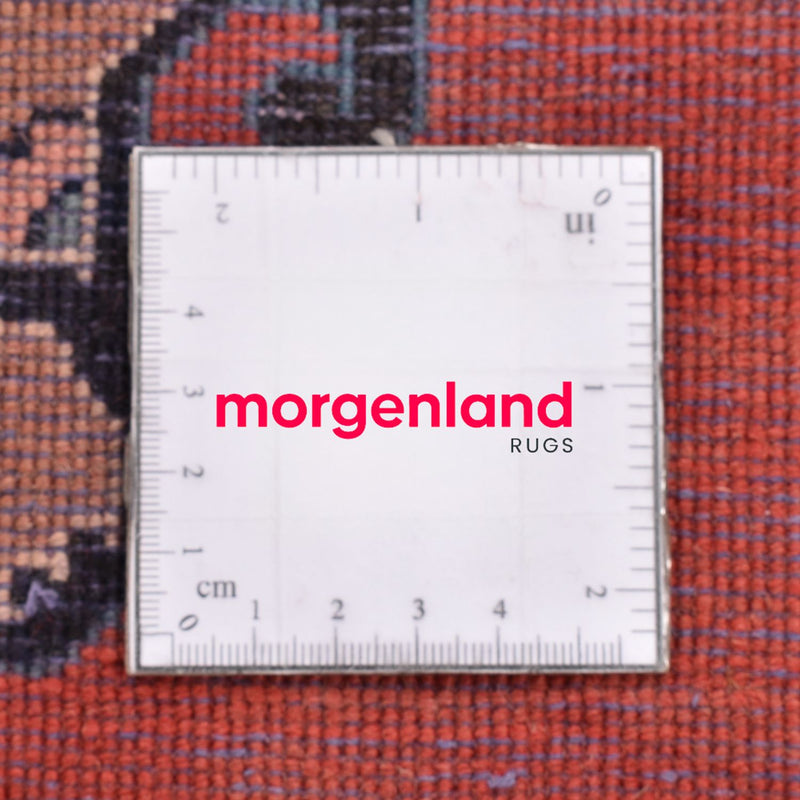 Persisk tæppe - Nomadisk - 50 x 49 cm - rød