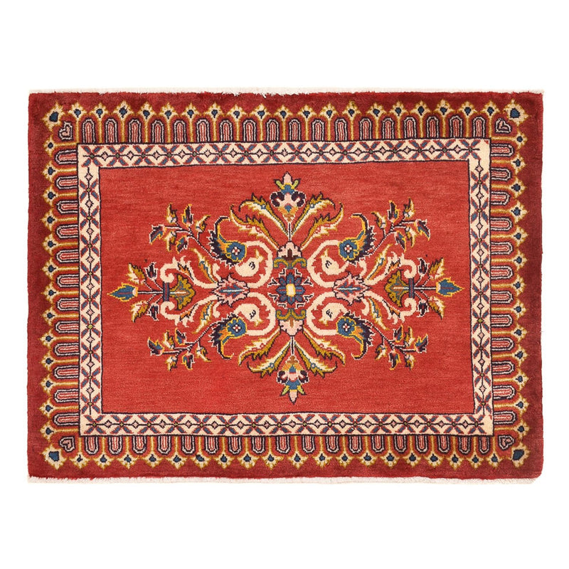 Persisk tæppe - Nomadisk - 92 x 70 cm - rød