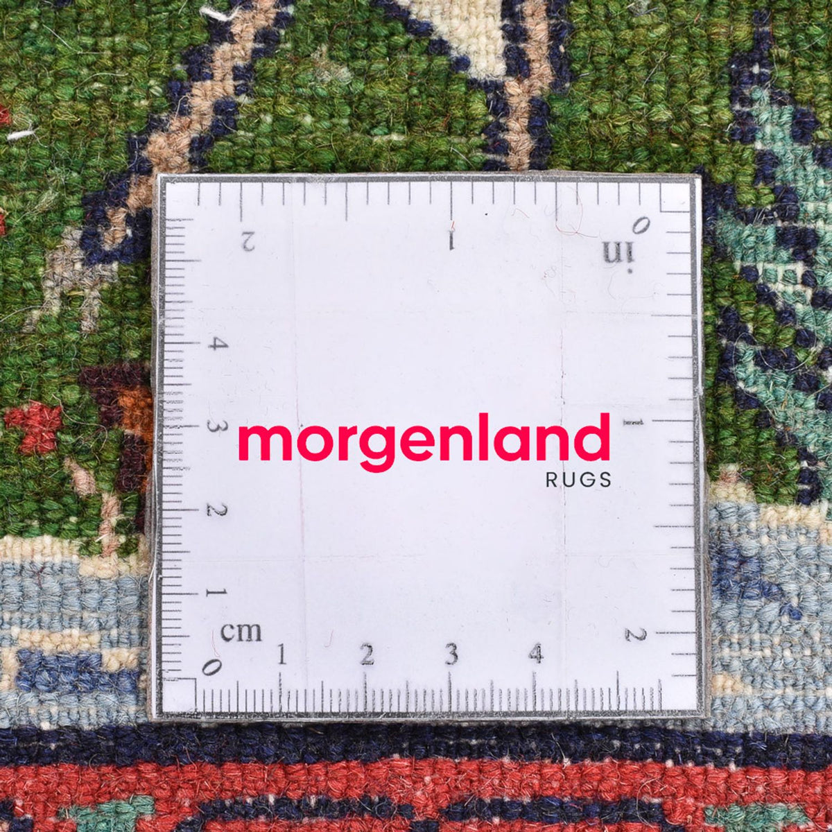 Persisk tæppe - Nomadisk - 62 x 46 cm - flerfarvet