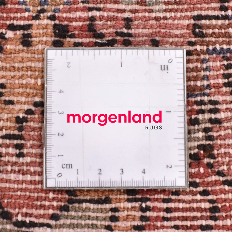 Persisk tæppe - Nomadisk - 105 x 62 cm - lysrød