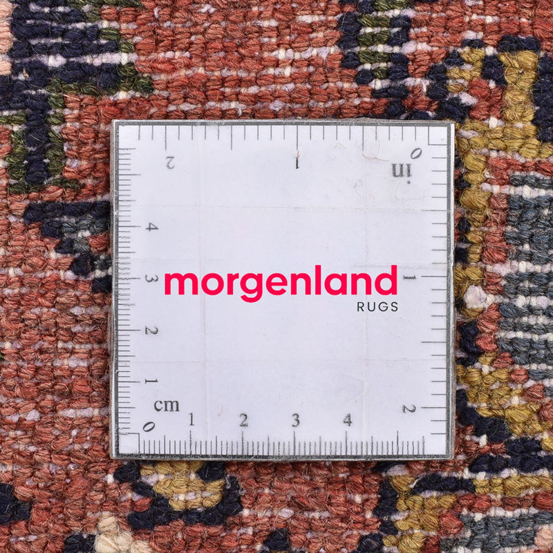 Persisk tæppe - Nomadisk - 85 x 58 cm - lysrød