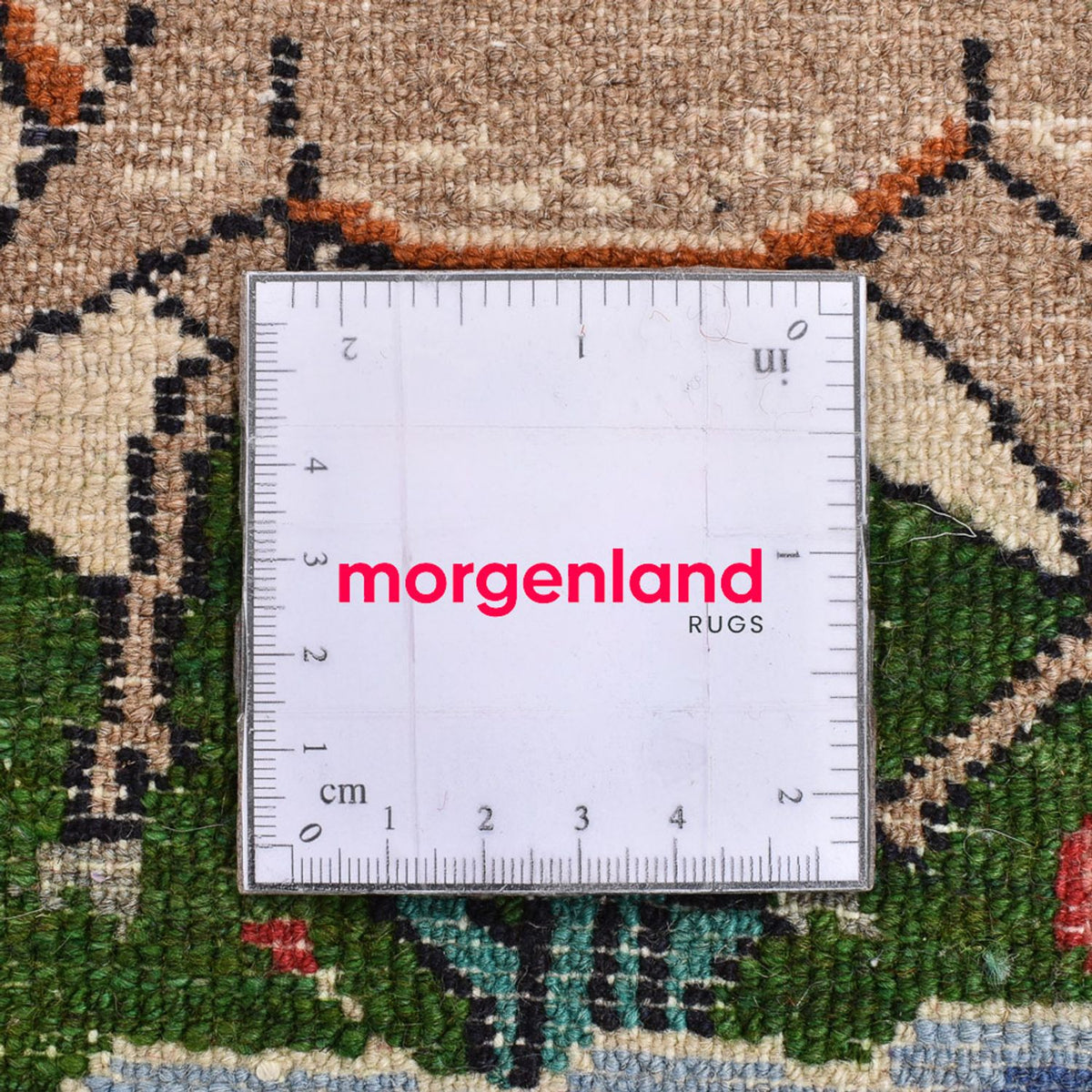 Persisk tæppe - Nomadisk - 65 x 45 cm - flerfarvet